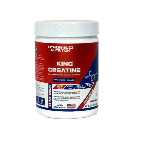 FB Nutrition Fitness Buzz, Prime Series, King, Creatine, Creatine, Energy Boost, Athletic Performance, Recovery Boost, Better, Faster, Stronger, Unflavoured, 250 gm, FBNutritionPrime-005-1.webp, FBNutritionPrime 005 1