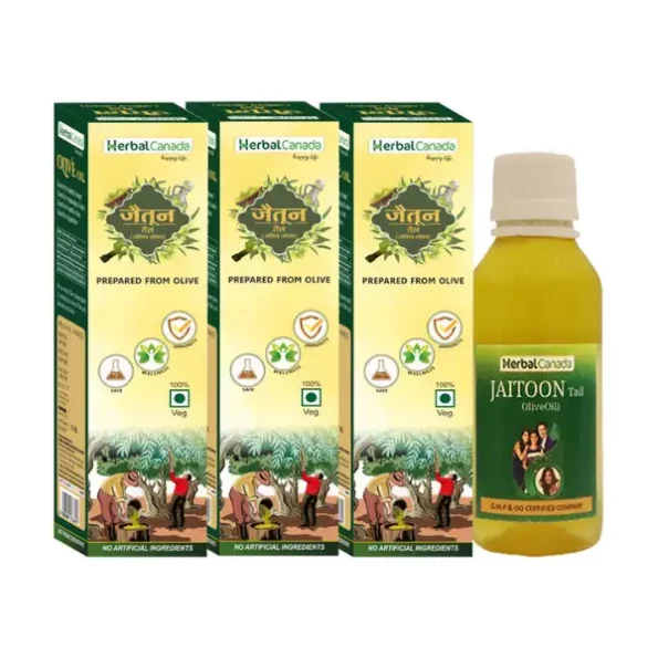 Herbal Canada Olive Oil Jaitoon Oil, Good for Healthy Hair, 100% Natural 50 ML, HerbalCanada-069-1.webp, HerbalCanada 069 1