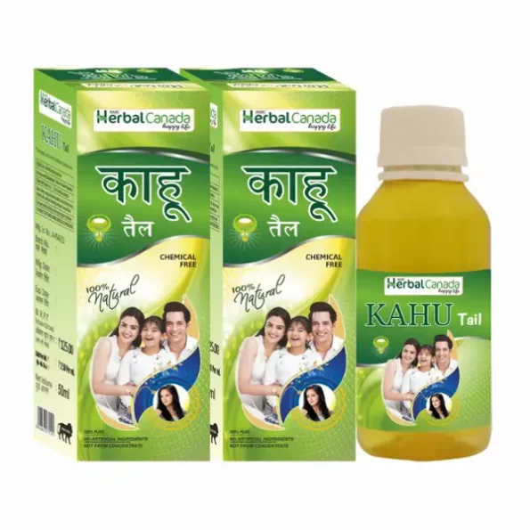 Herbal Canada Kahu Oil For Healthy Hair Face Skin, Frizz Free Stronger Hair, Daily Nourishment, 30 ML available on Herbkart