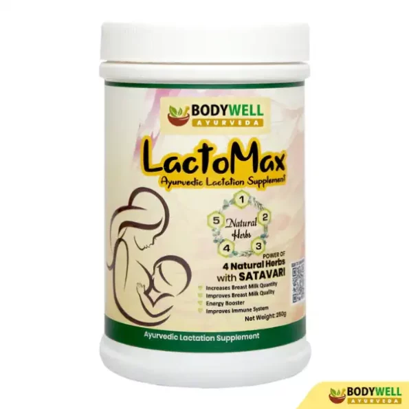 BodyWell Lactomax, Lactation Supplement, Shatavari with 4 natural herbs, 100gm, BodyWellLAC-P-100-MC-1.webp, BodyWellLAC P 100 MC 1