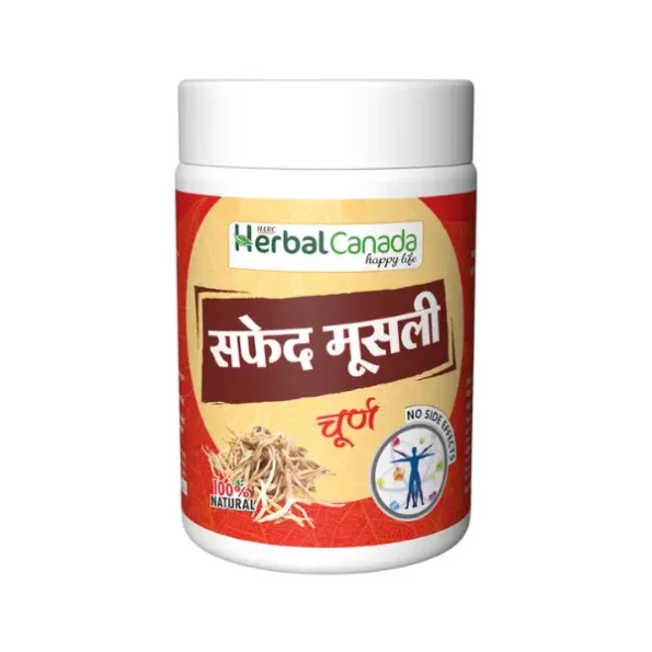 Herbal Canada Safed Musli Churan, 100 gm available on Herbkart