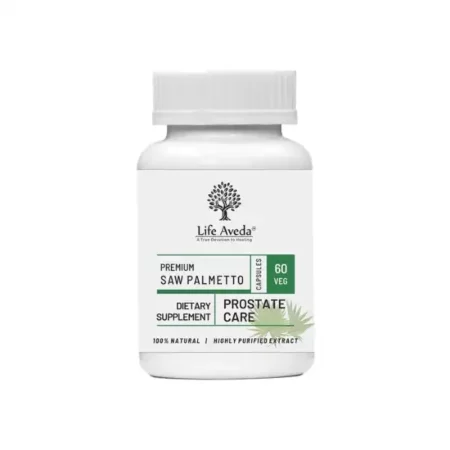 Life Aveda Premium Saw Palmetto, 60 Capsules