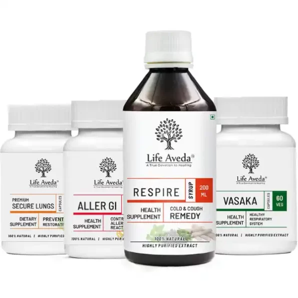 Life Aveda Asthma Relief Pack - The Best Ayurvedic Medicine for Asthma (Pack of 4), Lifeaveda-215-1.webp, Lifeaveda 215 1