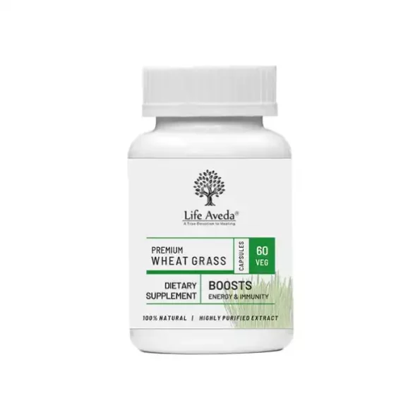 Life Aveda Premium Wheat Grass, 60 Capsules, Lifeaveda-007-1.webp, Lifeaveda 007 1