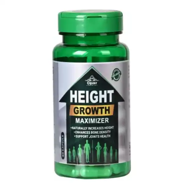 Cipzer Herbals Height Growth Maximizer 60 Capsules Helps to