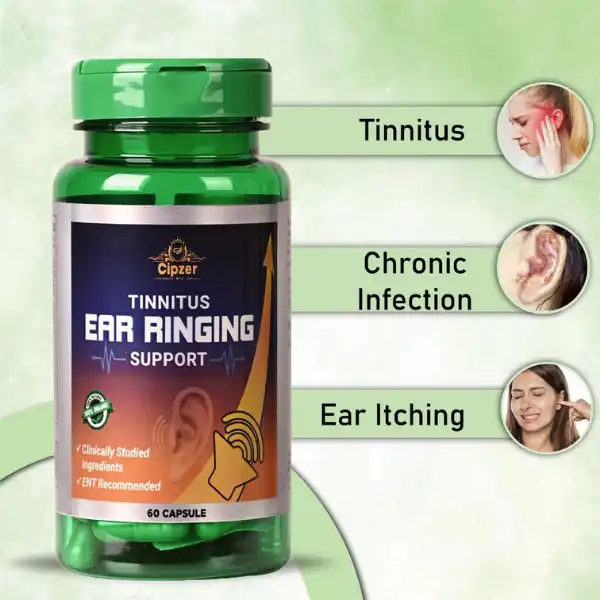 Relieve Tinnitus Improve Ear Itching and Pain with Ear Care Drops 20ml