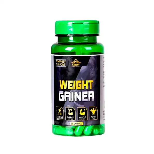 Cipzer Herbals Weight Gainer 60 Capsules, Helps in Muscle Building, Weight gain and Stamina, CipzerHerbalsCIP-29-364-1.webp, CipzerHerbalsCIP 29 364 1