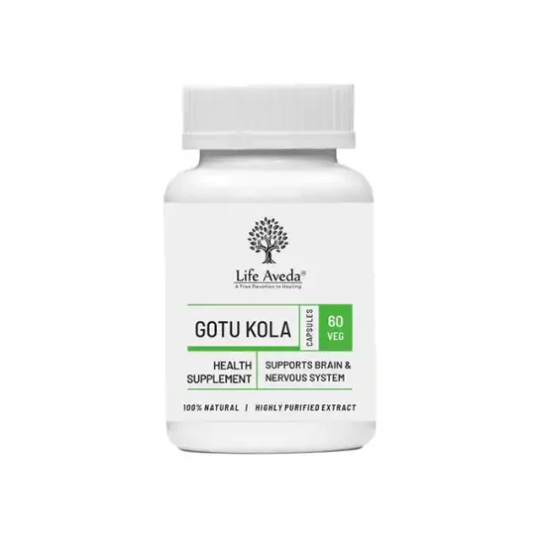 Life Aveda Gotu Kola, 60 Capsules, Lifeaveda-031-1.webp, Lifeaveda 031 1