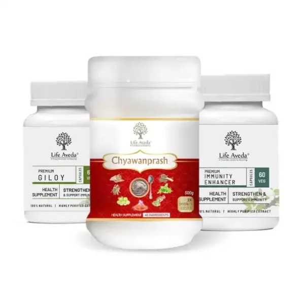 Life Aveda Immunity Care Pack Ayurvedic Supplement for Immunity Care (Pack of 1), Lifeaveda-129-1.webp, Lifeaveda 129 1