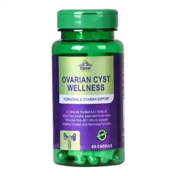 Cipzer Herbals Ovarian Cyst Wellness 60 Capsules, Helps to Promote Healthy Ovarian Functions, CipzerHerbalsCIP-29-360-1.webp, CipzerHerbalsCIP 29 360 1