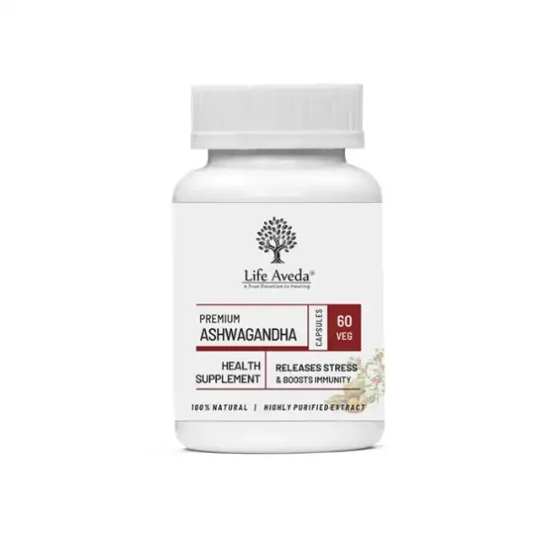 Life Aveda Premium Ashwagandha, 60 Capsules, Lifeaveda-045-1.webp, Lifeaveda 045 1