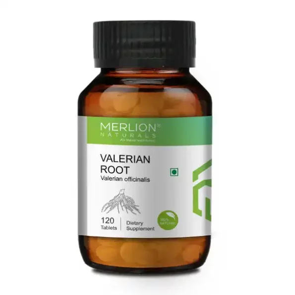 Merlion Naturals Valerian Root Tablets 500mg (120 Tablets), N4544-1.webp, N4544 1