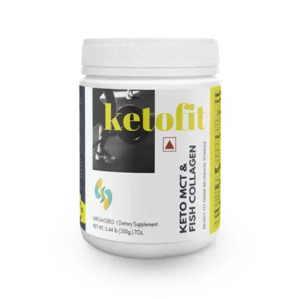 Sharrets Nutrition Ketofit - Blend Of Fish Collagen & Mct Powder, 200G Unflavored, SharretsNutritionSN072-1.webp, SharretsNutritionSN072 1