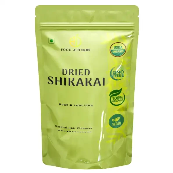 A D Food & Herbs Dried Shikakai / Acacia Concinna 100 Gms Pack, ADFoodHerbsSKAKIDY-100G-1.webp, ADFoodHerbsSKAKIDY 100G 1