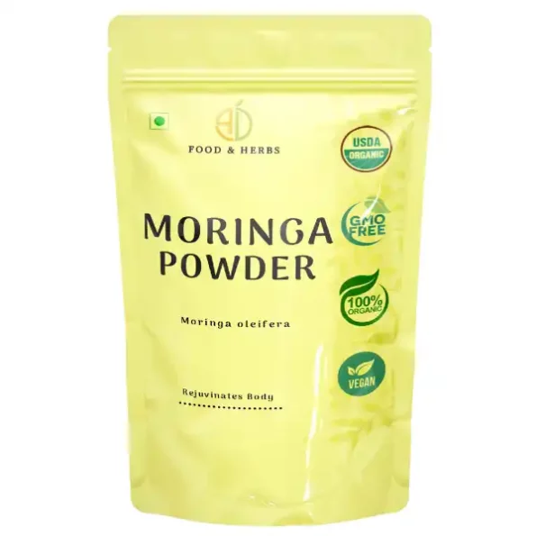 A D Food & Herbs Moringa Leaves Powder / Drumstick Plant / Moringa Oleifera Leaves Powder 50 Gms Pack, ADFoodHerbsMRNGAP-50G-1.webp, ADFoodHerbsMRNGAP 50G 1