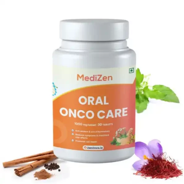 MediZen Oral Onco Care, Herbal Antioxidant Support for Oral Cancer, Advanced Oral Health Formula, 30 Tablets, MediZen-016-1.webp, MediZen 016 1