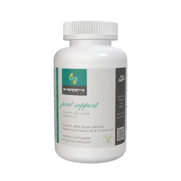 Sharrets Nutrition Joint Support Supplement - Aquamin Calcium, Magnesium, Vitamin D3 & K2 For Athletes Bones And Joints - 90 Capsules, SharretsNutritionSN166-1.webp, SharretsNutritionSN166 1