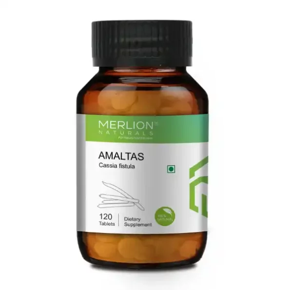 Merlion Naturals Amaltas Tablets 500mg (120 Tablets), N4550-1.webp, N4550 1