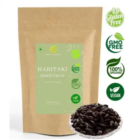 A D Food & Herbs Dried Chotti Haritaki / Harade Whole / Terminalia Chebula / Yellow Myrobalan 250 Gms Pack