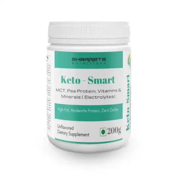 Sharrets Nutrition Keto Smart - Zero Carbs, Gluten Free - Mct, Pea Protein Isolate With Electrolytes, SharretsNutritionSN129-1.webp, SharretsNutritionSN129 1