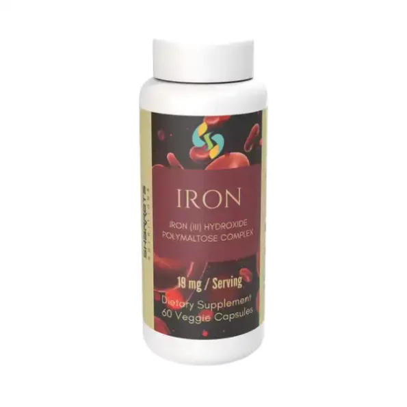 Sharrets Nutrition Iron (Iii) Hydroxide Polymaltose Supplement, 60 Capsules, SharretsNutritionSN159-1.webp, SharretsNutritionSN159 1