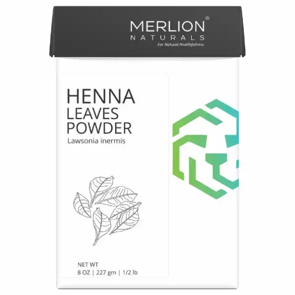 Merlion Naturals Henna Leaves Powder 227gm, N71-1.webp, N71 1