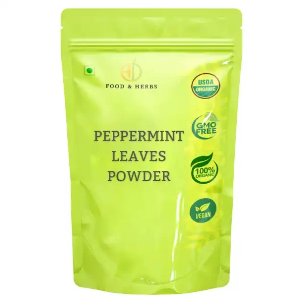 A D Food & Herbs Peppermint Leaves Powder 50 Gms Pack, ADFoodHerbsPPRMNTP-50G-1.webp, ADFoodHerbsPPRMNTP 50G 1