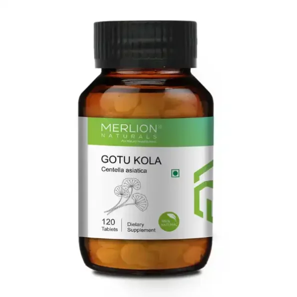 Merlion Naturals Gotukola Tablets 500mg (120 Tablets), N1464-1.webp, N1464 1