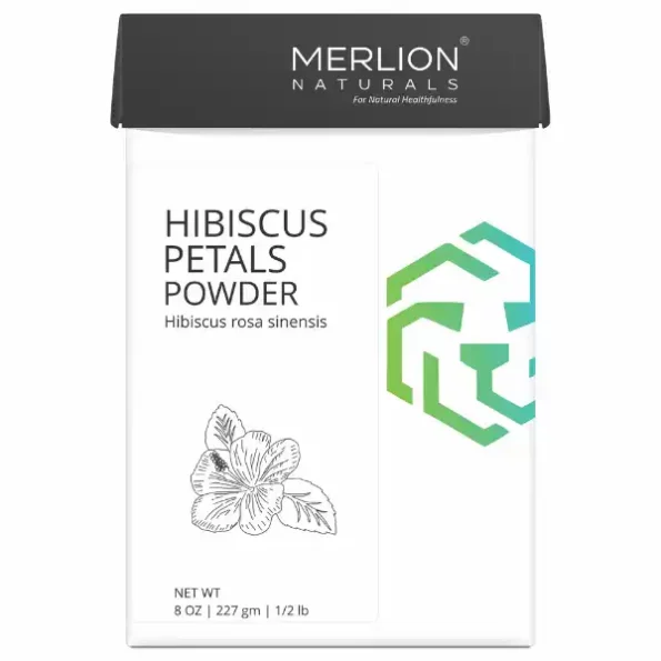 Merlion Naturals Hibiscus Petals Powder 227gm, N75-1.webp, N75 1