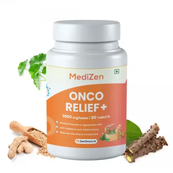MediZen Onco Relief+, Effective & Natural Pain Management, Specialized For Cancer Care, 60 Tablets, MediZen-009-1.webp, MediZen 009 1