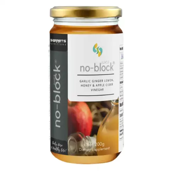 Sharrets Nutrition No Block Juice 200G Natural Heart Health Supplements- No Color, No Flavor, No Preservatives, SharretsNutritionSN050-1.webp, SharretsNutritionSN050 1