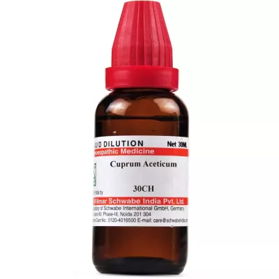 Willmar Schwabe India Cuprum Aceticum 30 CH (30ml)