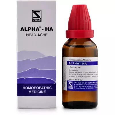 Willmar Schwabe India Alpha HA (Headache) (30ml, Pack of 1)