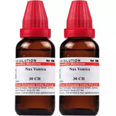 Willmar Schwabe India Nux Vomica 30 CH (30ml)
