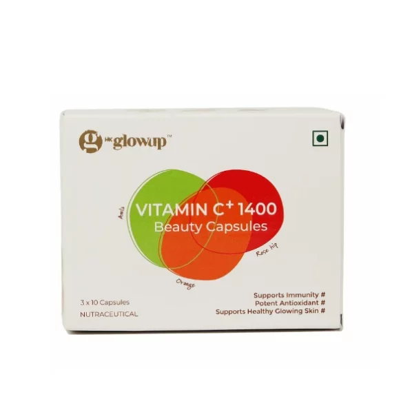 HK Glowup Vitamin C+ 1400 Beauty Capsules - 3 X 10 Capsules, HKVC1827015-1, HKVC1827015 1