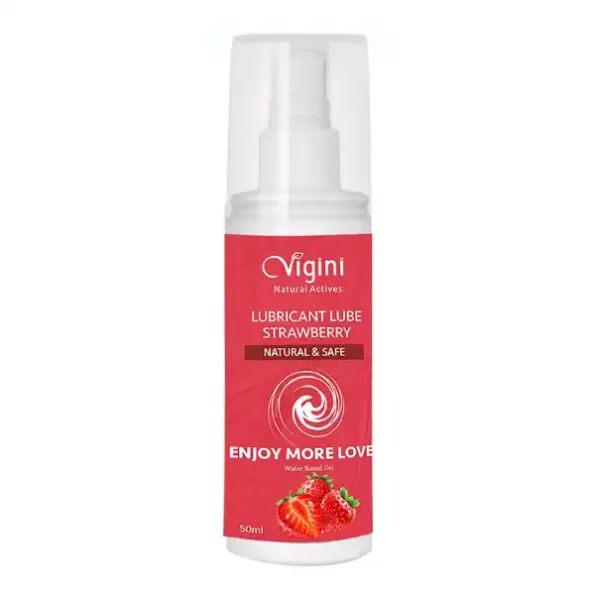 Vigini Intimate Strawberry Lubricant Personal Lube Water Based Gel - 50ml, DermistryLUB-9-1.webp, DermistryLUB 9 1