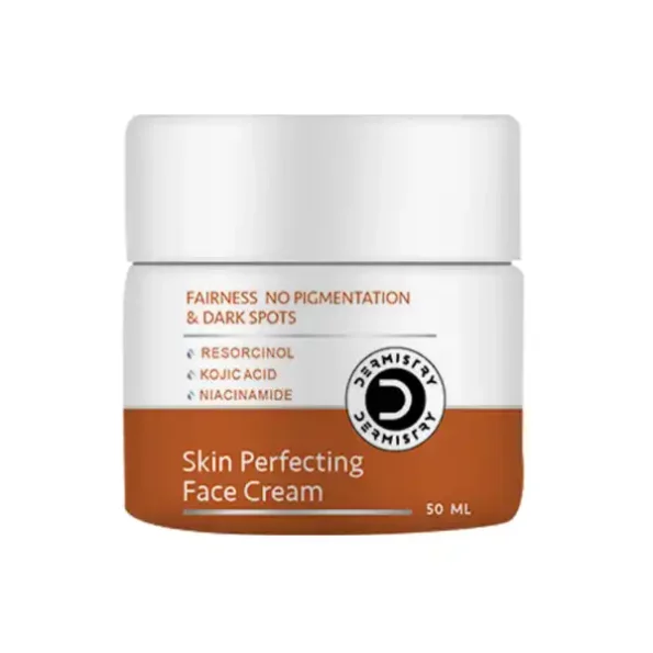 Dermistry Kojic Acid Skin Perfecting Fairness Pigmentation Removal Face Cream Dark Spots Correction Instant Glow - 50ml, DermistryPFC-1.webp, DermistryPFC 1