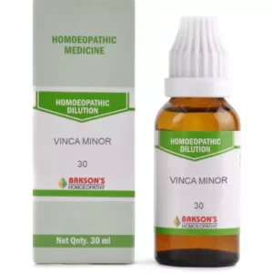 Bakson Vinca Minor 30 CH (30ml) available on Herbkart