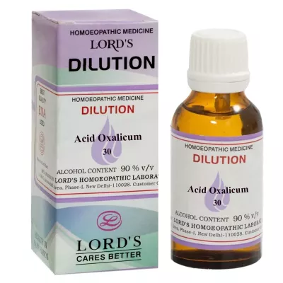 Lords Acid Oxalicum 30 CH (30ml)