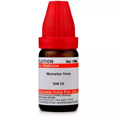 Willmar Schwabe India Mercurius Vivus 50M CH (10ml)