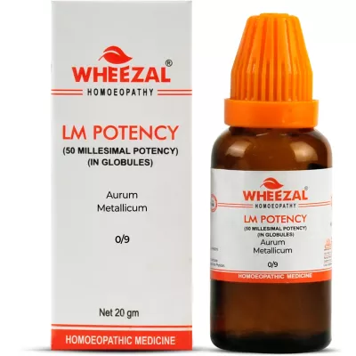 Wheezal Aurum Metallicum LM 0/9 (20g)