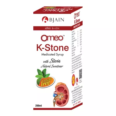 BJain Omeo K-Stone Syrup Sugar Free (200ml)