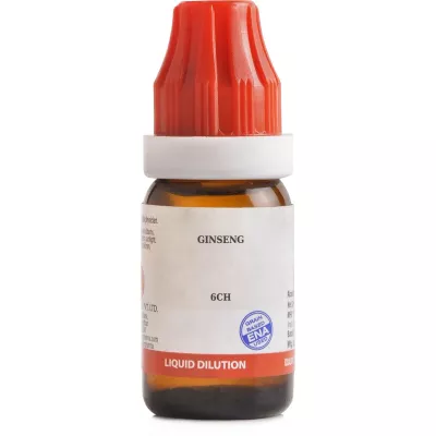 BJain Ginseng 6 CH (12ml) available on Herbkart