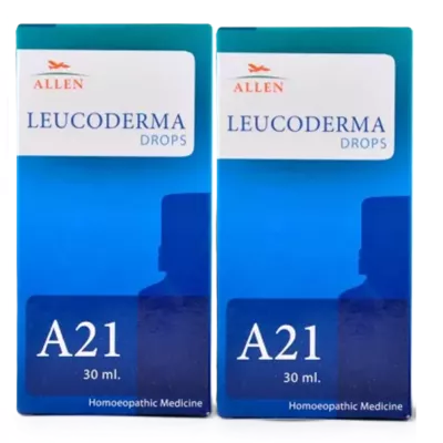 Allen A21 Leucoderma Drops (30ml, Pack of 1)