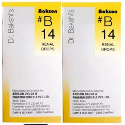 Bakson B14 Renal Drops (30ml, Pack of 1)