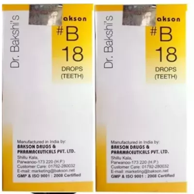 Bakson B18 Teeth Drops (30ml, Pack of 1)