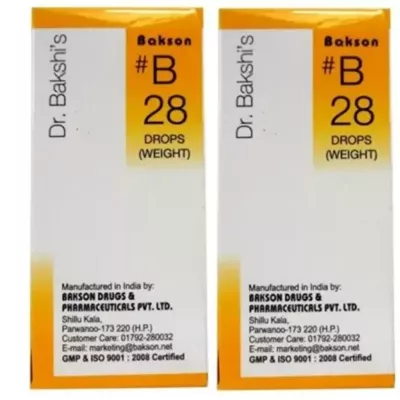 Bakson B28 Weight Drops (30ml, Pack of 1)
