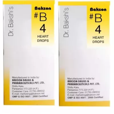 Bakson B4 Heart Drops (30ml, Pack of 1)