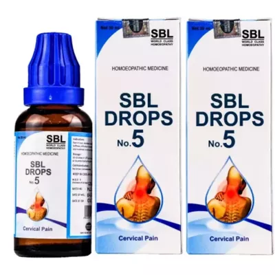 SBL Drops No 5 Cervical Pain (30ml)