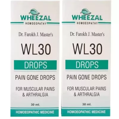 Wheezal WL-30 Pain Gone Drops (30ml, Pack of 1)